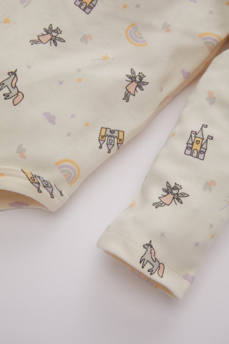 ديفاكتو سالوبيت بيبي بناتي حديثي الولادة بطبعة يونيكورن - Image 3